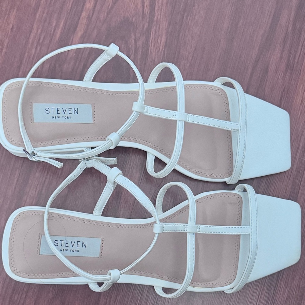 STEVEN NEW YORK STRAP SANDALS